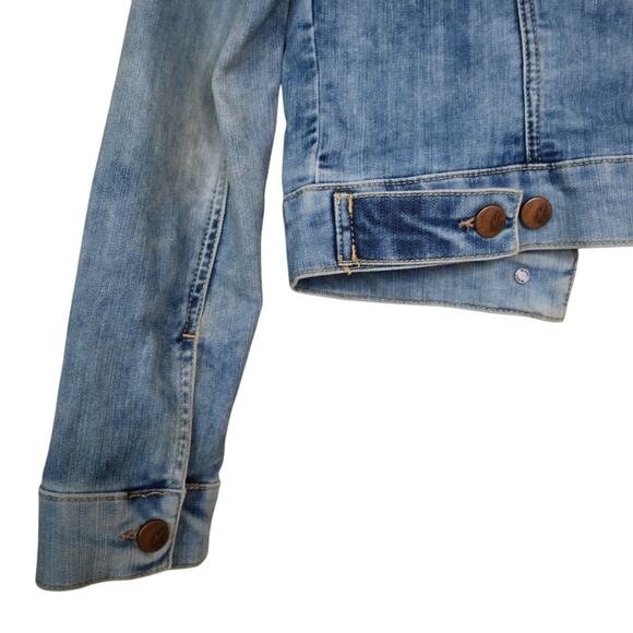 Mavi Womens S Samantha Denim Jean Jacket - Picture 6 of 9